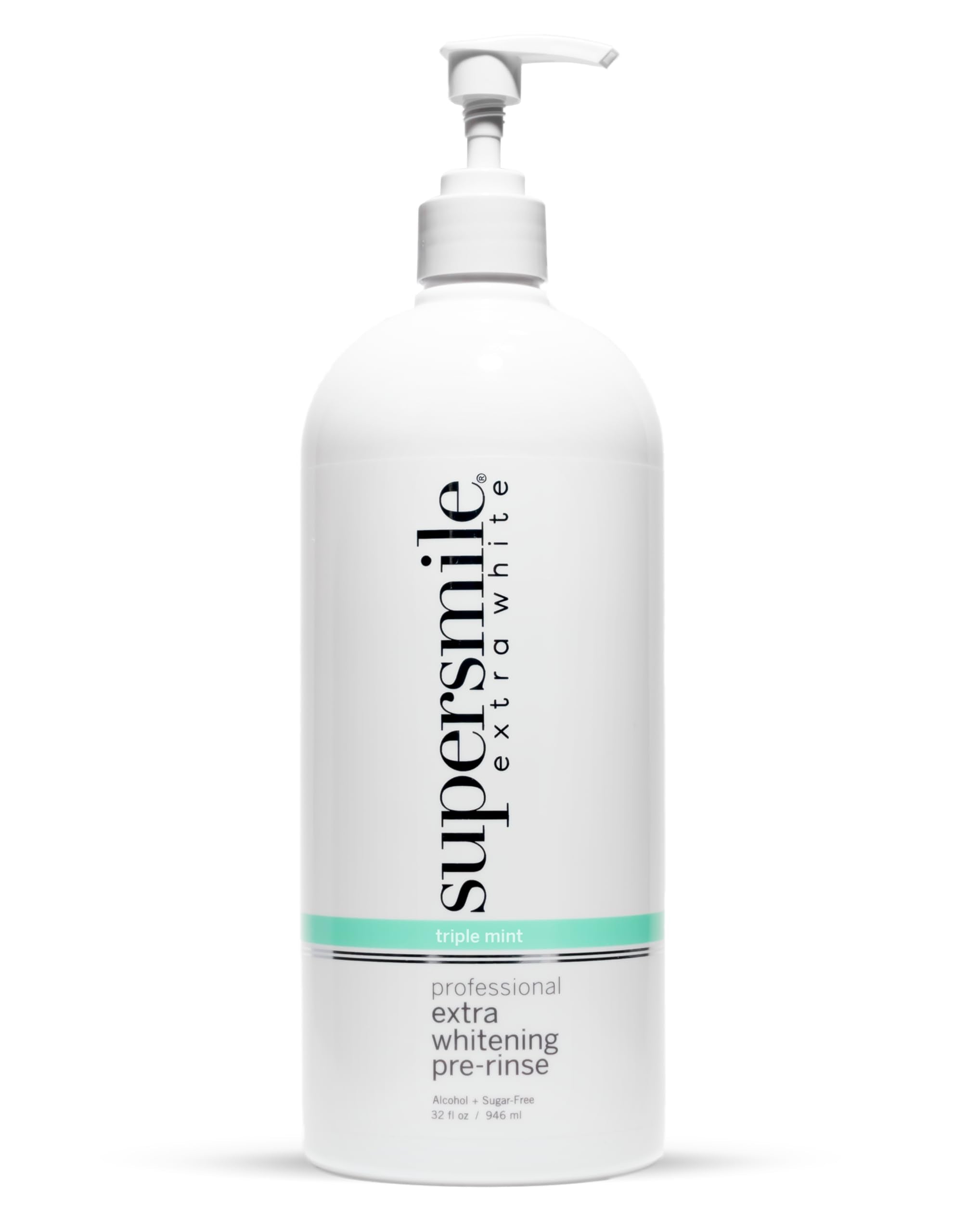 Supersmile Jumbo Extra Blanqueamiento Preenjuague en botella para preparar la boca y favorecer un blanqueamiento