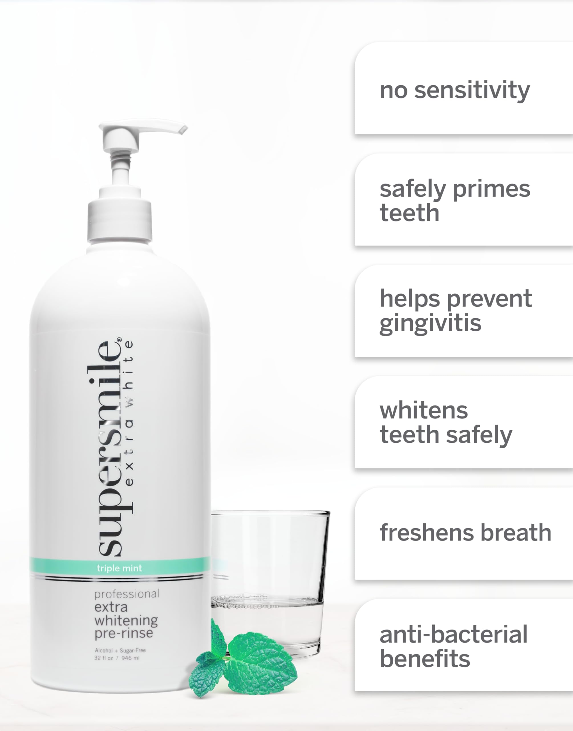 Sonrisa con Supersmile para brillo y frescura duradera