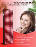 Supersred panel luz roja para rostro, cuidado de la piel en casa.