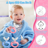 SUPERZZKKE cepillado frontal y trasero con movimientos simples para niños.