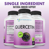 Suplementos Recomendados por Doctores Quercetina 1000 mg, formato vegano para consumo diario.