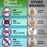 SUPPLEMENTS STUDIO Calcio vegetal con cúrcuma orgánica, favorece movilidad y bienestar.