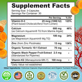 SUPPLEMENTS STUDIO Sin rellenos, fórmula limpia para huesos y músculos.