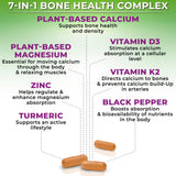 SUPPLEMENTS STUDIO Calcio con zinc y magnesio para huesos fuertes.