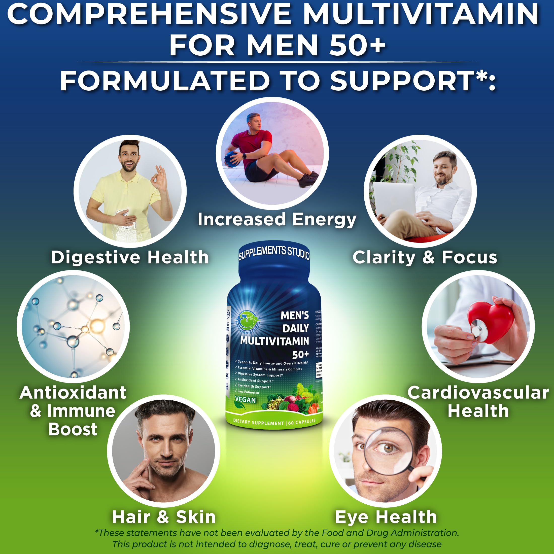 SUPPLEMENTS STUDIO mezcla para salud visual con luteína y zeaxantina