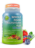 SUPPLEMENTS STUDIO Multivitamin botella, apoyo para energía diaria sin hierro.