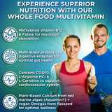 SUPPLEMENTS STUDIO Multivitamin etiqueta frente, información clara de nutrientes y calidad.