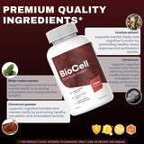SuppNature Bio Cell Capsules, cápsulas dentro de la botella, experiencia de consumo clara.