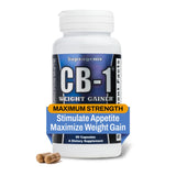 Supragenix CB-1 bottle front view for weight gain support.