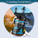 SUPRANOURISH Cortisol Manager: ingredientes clave como ashwagandha y rhodiola para bienestar