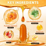 Etiqueta con nutrientes lycopeno, zinc y vitamina E para balance nutricional.