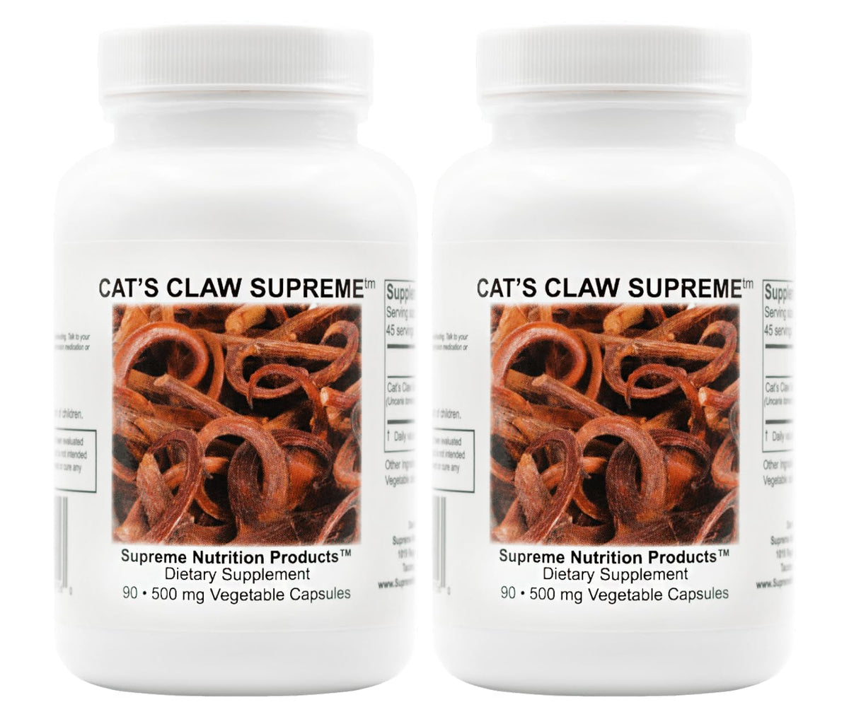 Supreme Nutrition Cat’s Claw Supreme: cápsulas en pack 2 para uso diario