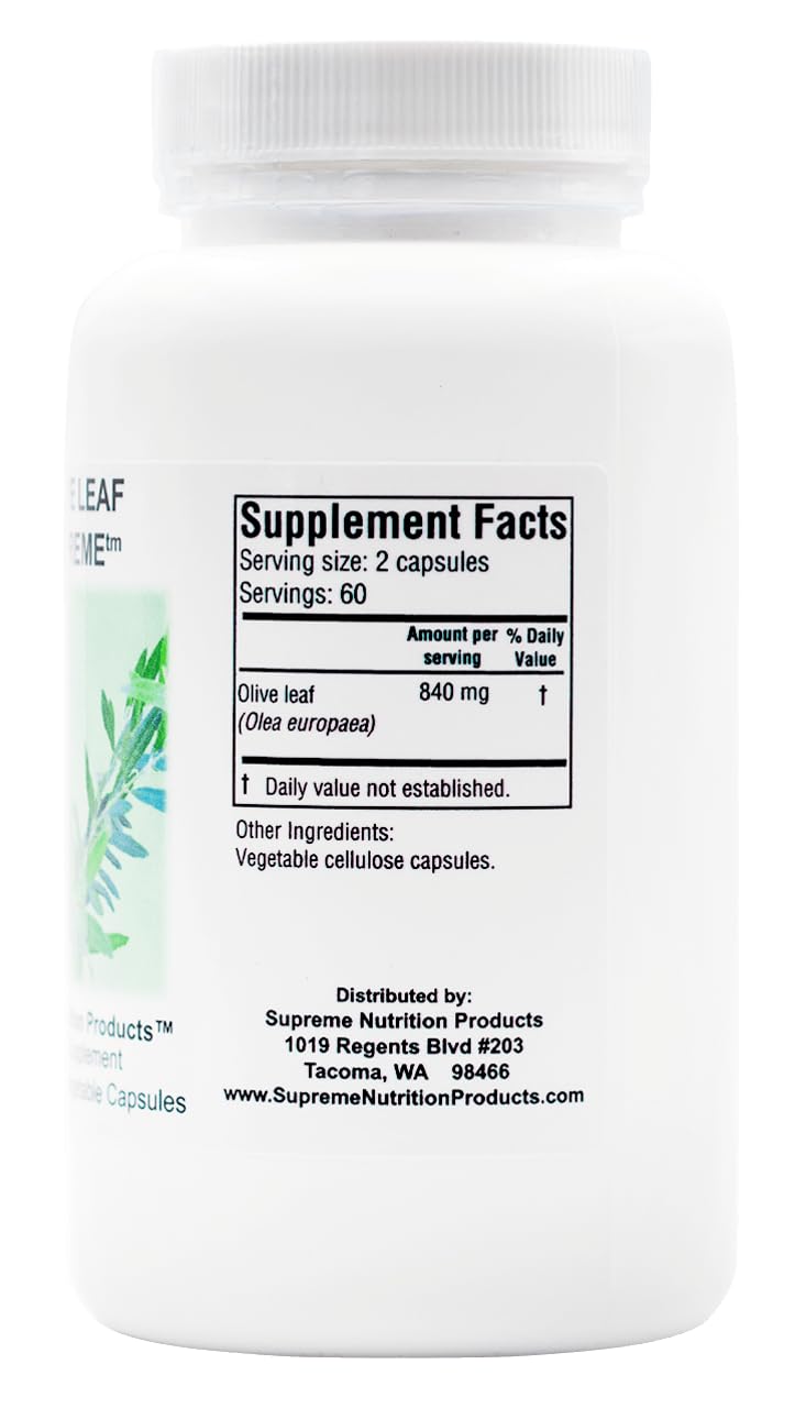 Etiqueta Supreme Nutrition identifica claramente el producto y su origen natural.