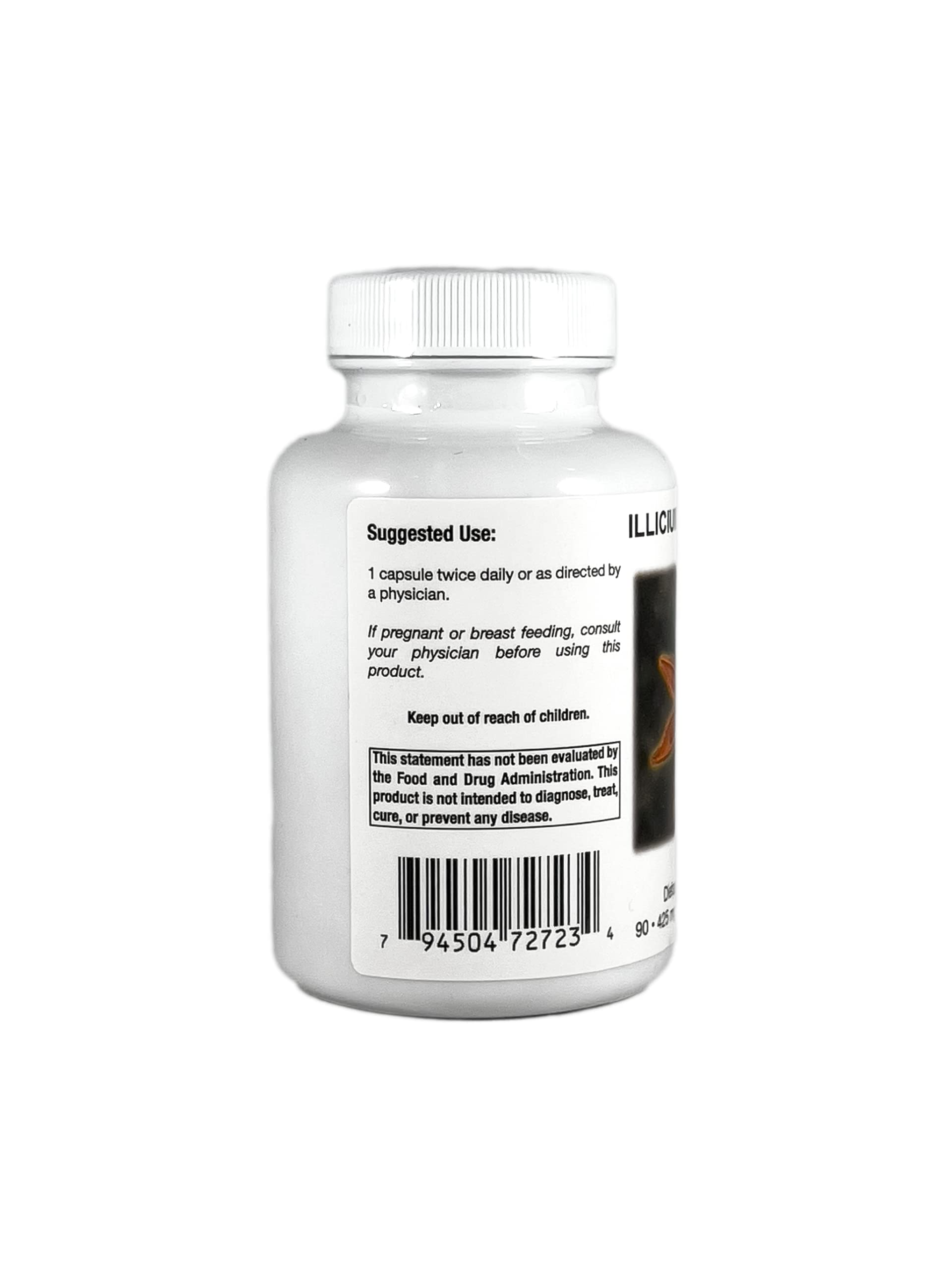 Etiqueta frontal de Supreme Nutrition Illicium Supreme destacando pureza y sin aditivos