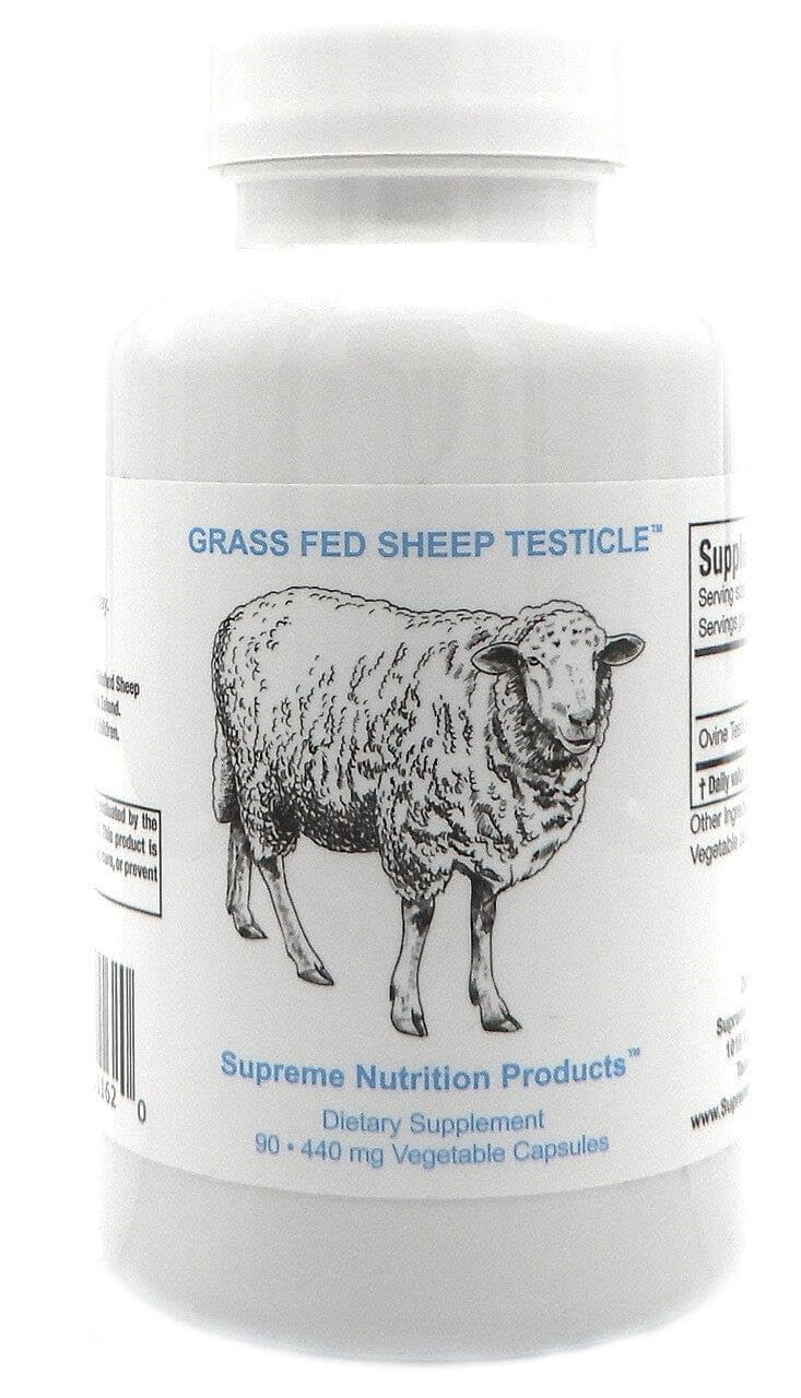 Supreme Nutrition Testículo Ovino cápsulas: toma diaria cómoda en formato cápsulas.
