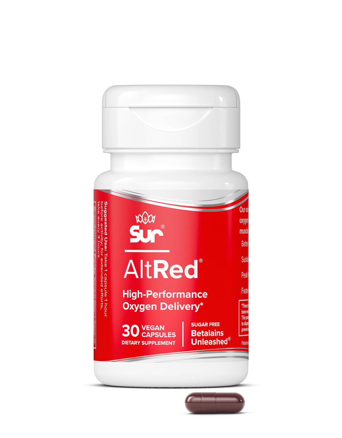 Sur AltRed: botella de remolacha para rendimiento y recuperación.