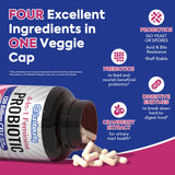 Surebounty Probiotics: cápsula de 120 mil millones CFU para mayor potencia.