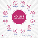 Surebounty Probiotics con arándano orgánico: complemento femenino natural.