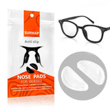 SURMAP Almohadillas nasales ergonómicas para gafas, diseño cómodo que se adapta al contorno.
