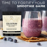 Polvo de Colostro Surthrival, mezcla para digestión saludable y bienestar general.