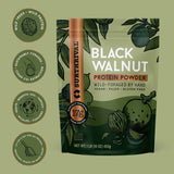 Proteína de nuez negra Surthrival recolección en campo