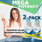 SutraHealth PhenAprin XR, cápsulas 120, tamaño cómodo para la dosis diaria.