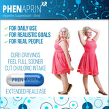 SutraHealth PhenAprin XR, etiqueta detallada, transparencia de ingredientes para confianza.