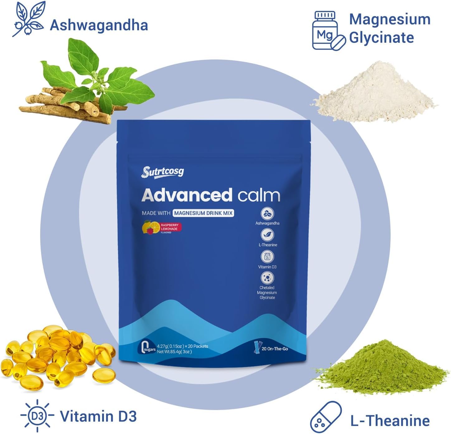 Sutrtcosg vitamina D3: mezcla para relajación y sueño