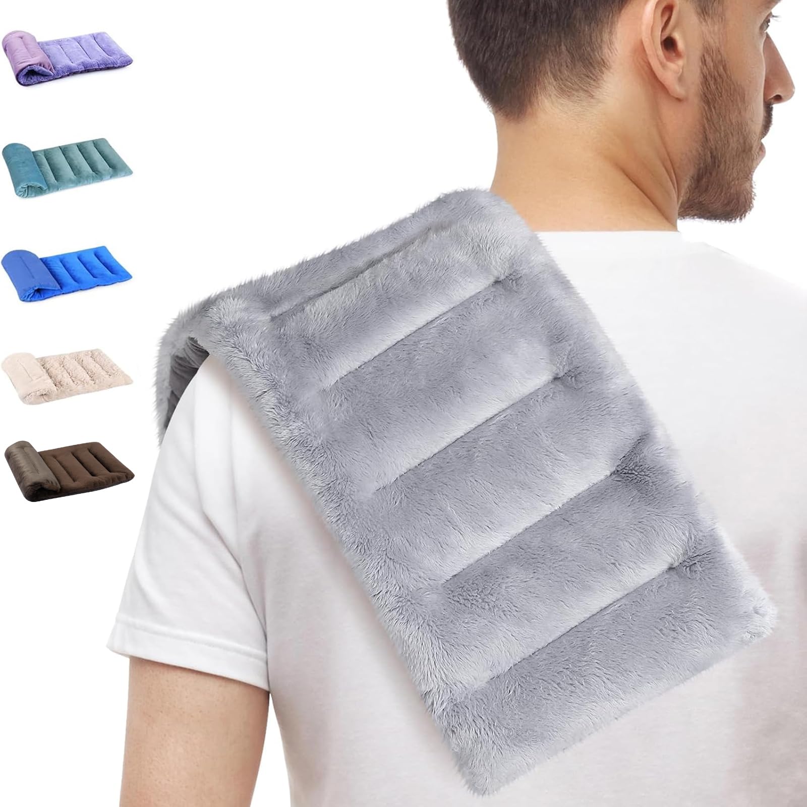 SUZZIPAD almohadilla caliente cuello-hombros para alivio de tensión y relajación