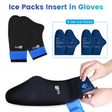 Imagen de SuzziPad: bolsas de gel para pies, 6 unidades, soporte frío para pies.