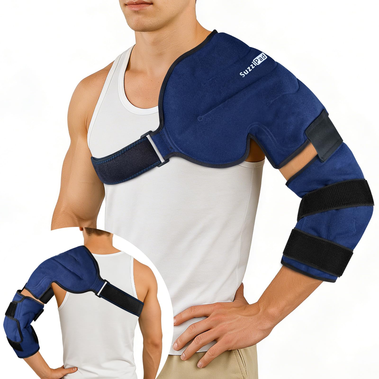 SuzziPad hombro frío ajuste: alivio localizado para hombro y brazo.