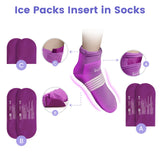 SUZZIPAD set de gel frío 10 piezas, sesiones continuas más fáciles.
