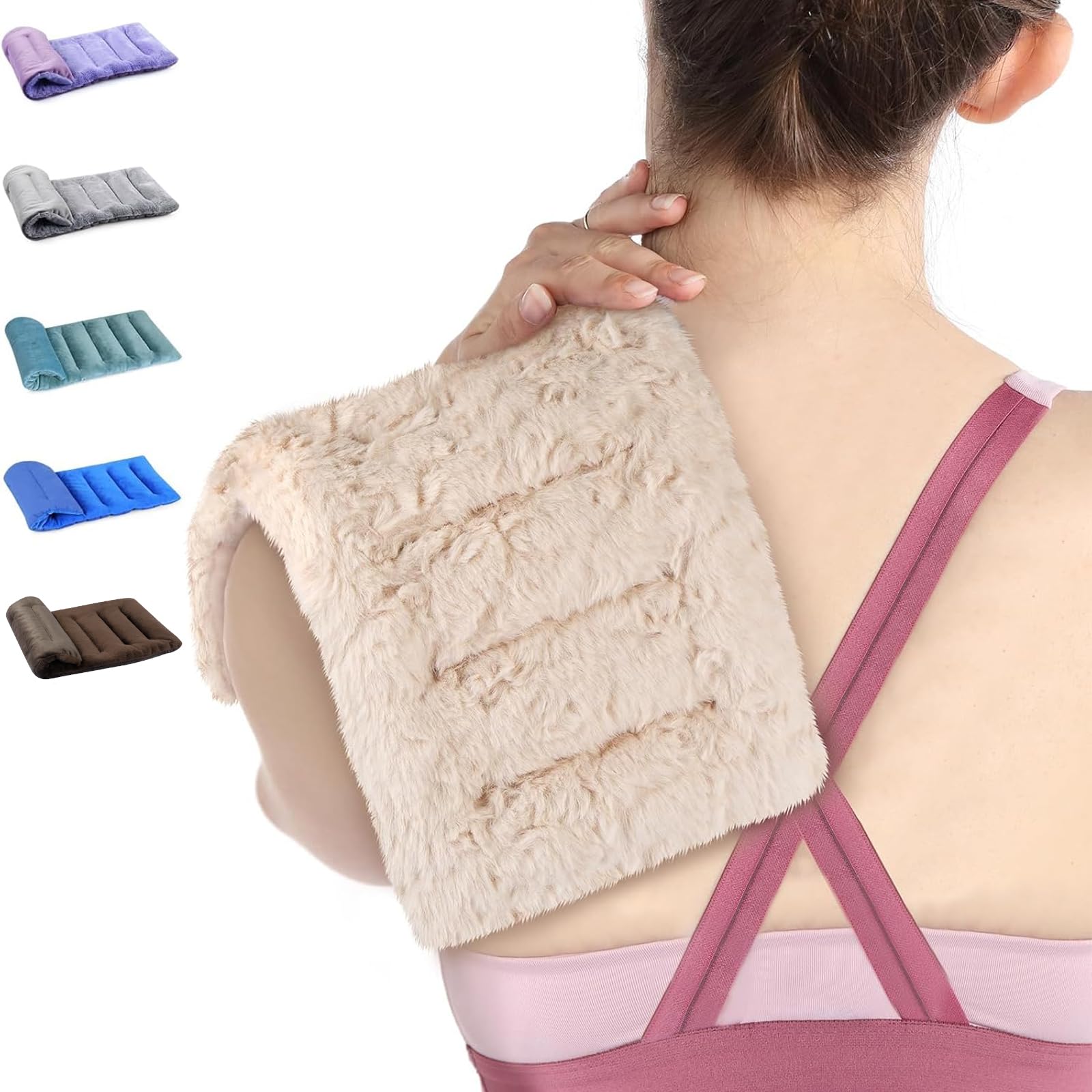 SuzziPad: vista de producto beige para relajación muscular