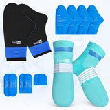 Guantes de hielo SuzziPad XL con doble capa para manos, uso cómodo durante la quimioterapia