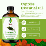 Difusor con Aceite Esencial de Ciprés SVA para un ambiente herbáceo