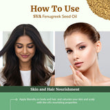 SVA Fenogreco Oil: semillas de fenogreco para un cuidado natural