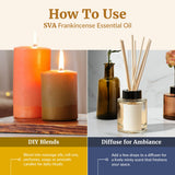 SVA ORGANICS aromaterapia y relajación con aceite de incienso