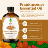 SVA ORGANICS difusor con aceite de incienso para aromaterapia