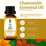 SVA ORGANICS aceite para cabello y cuero cabelludo para brillo