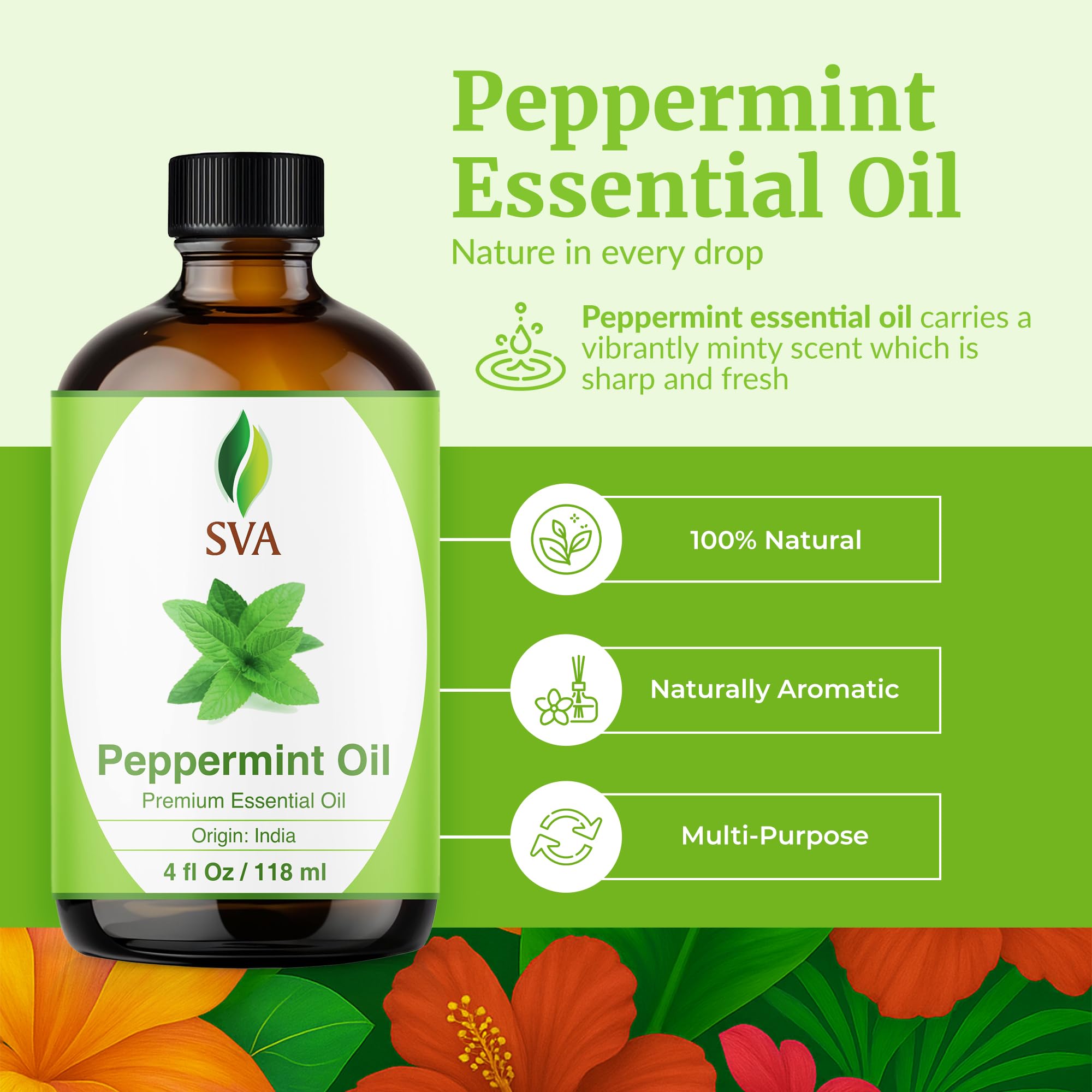 SVA Menta Arvensis: difusor en interiores para un ambiente fresco y revitalizante.
