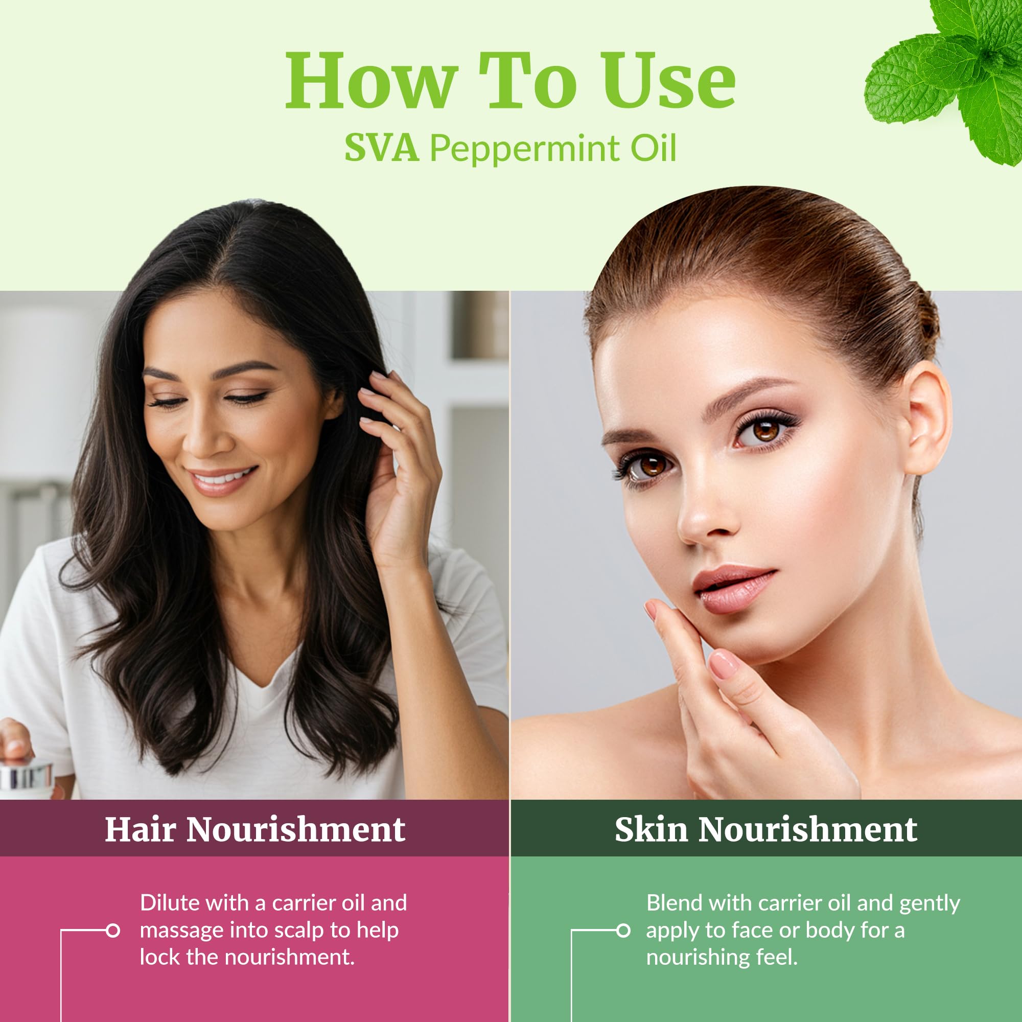 SVA Menta Arvensis: perfecto para hacer jabones y velas artesanales.