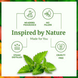 SVA Organics aplicación cutánea de menta verde diluida para piel