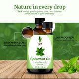 SVA Organics aroma de menta verde en ambiente fresco