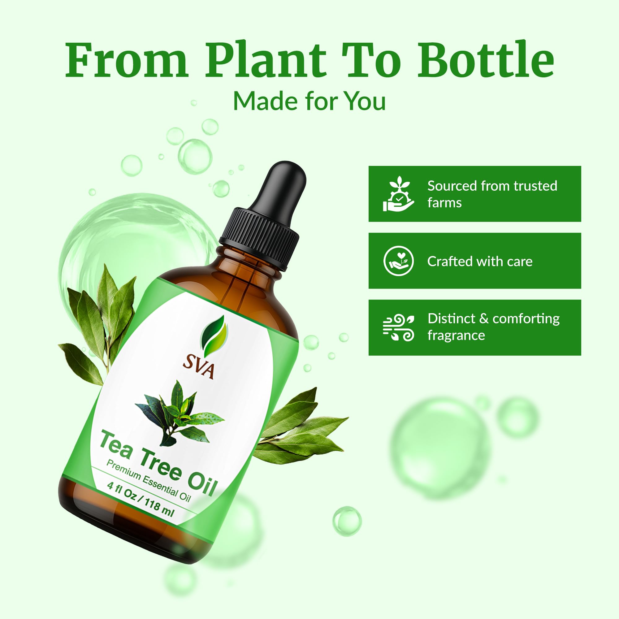 Aplicación en piel, diluido con aceite portador, para cuidado facial.
