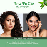 SVA ORGANICS Bhringraj: uso en piel para nutrición ligera