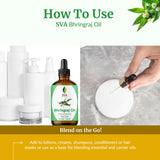 SVA ORGANICS Bhringraj: gotero para dosificación precisa