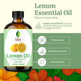SVA ORGANICS gotero para difusor, aroma cítrico para aromaterapia en casa