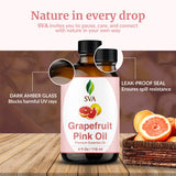 SVA Grapefruit Pink: ideal para aromaterapia y relajación en spa casero.