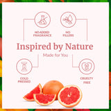 SVA Grapefruit Pink: frasco para masaje capilar, diluido con aceite portador.