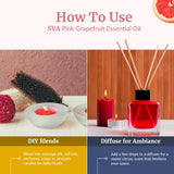 SVA Grapefruit Pink: preparación para baño de pies con aroma cítrico.